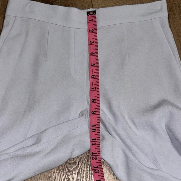 BABATON Atelier Conan Baby Blue Cropped Slim Leg Pull-On Trousers Size 2 - Picture 7 of 13